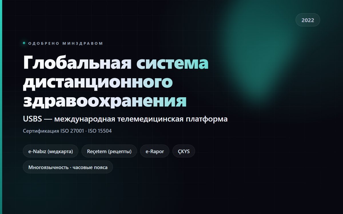 Глобальная система дистанционной медицинской информации (USBS)